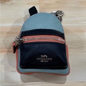 Coach Black, Blue, and Pink Mini Bag